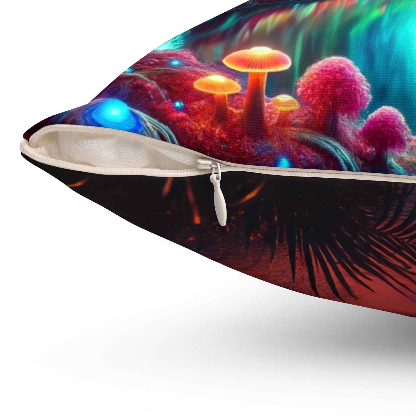 Spun Polyester Square SunSet and Dreamy Pillow